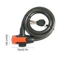 thumbnail image 3 of Marryso Bike Locks And Cable With Key Mounting,Lock For Bicycle Lock Portable Test Lock For Mountain Bike Electric Bicycle Lock,Black, 3 of 7