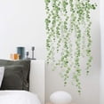 thumbnail image 4 of Pegatinas de pared de hojas verdes de plantas tropicales para sala de estar, dormitorio, guardería, aula, oficinas, murales artísticos, decoración del hogar..., 4 of 6