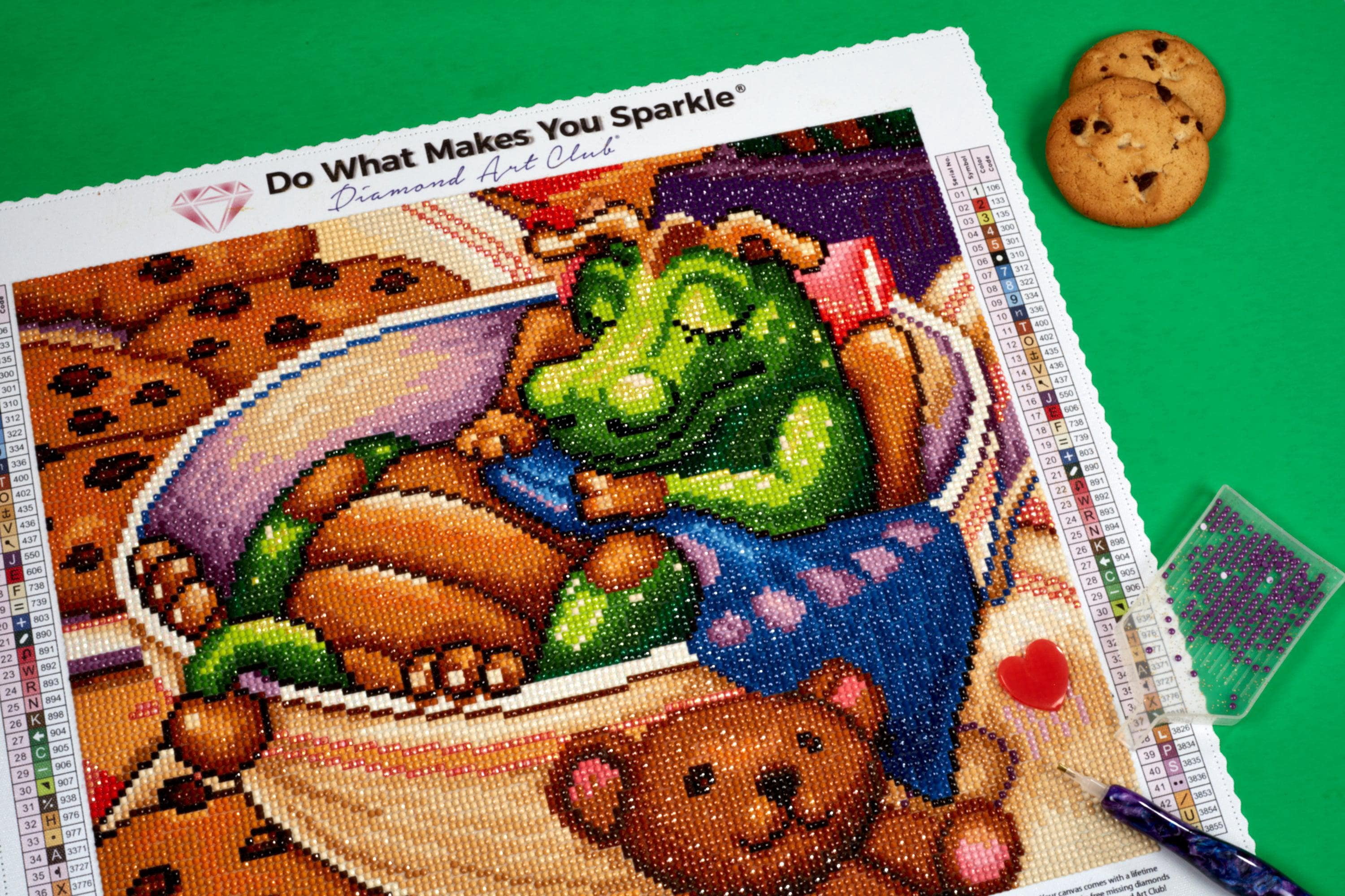 DIAMOND ART CLUB Naptime Diamond Painting Kit