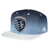 Sporting Kansas City Adidas MLS  Team Performance Gradient Snap Back Hat