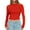Red, variant on Lixiuxyad Women Tops Trendy Womens Long Sleeve Off The Shoulder Casual Crop Tops Boat Neck Going Out Slim Fit T Shirts,Brown L