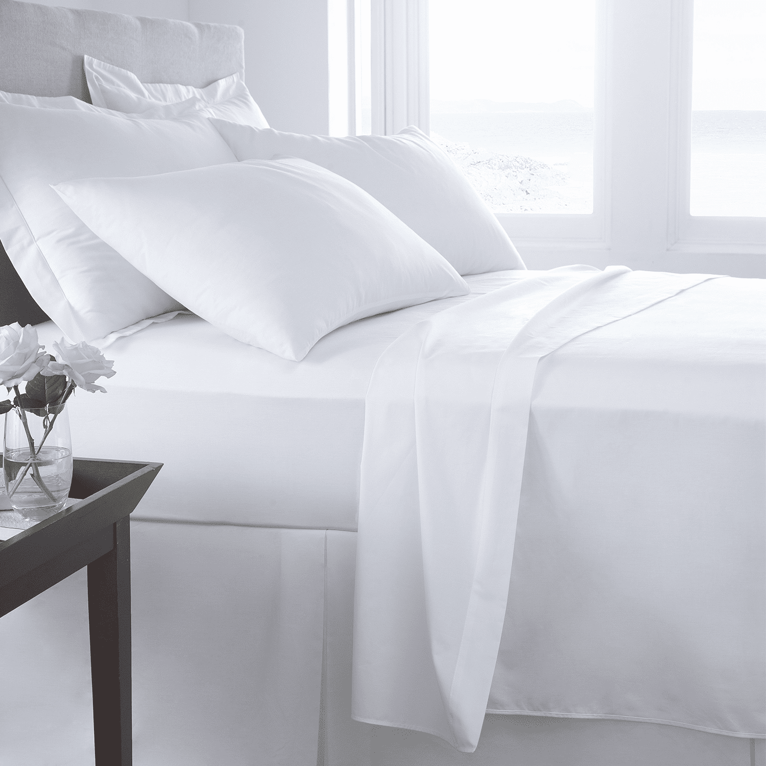 Cotton 200TC Ultimate Luxury Hotel Quality Percale Mattress Protector 