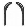 thumbnail image 1 of AMX SBB-01 Soundbar Bracket To Mount Above Or Below TV Black, 1 of 4