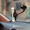 thumbnail image 3 of iPhone X Premium Car Mount Holder Windshield Dash Cradle Window Rotating Dock Suction with Metal Arms W2Q, 3 of 6