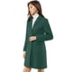 thumbnail image 4 of Abrigo de Invierno Allegra K de Un Solo Pecho Verde L, 4 of 6