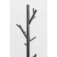 thumbnail image 6 of HAOG Freestanding Coat Tree, 18-Hooks, Black Powder-Coated Tubular Steel, 11.8 x 67.7 in, 6 of 9