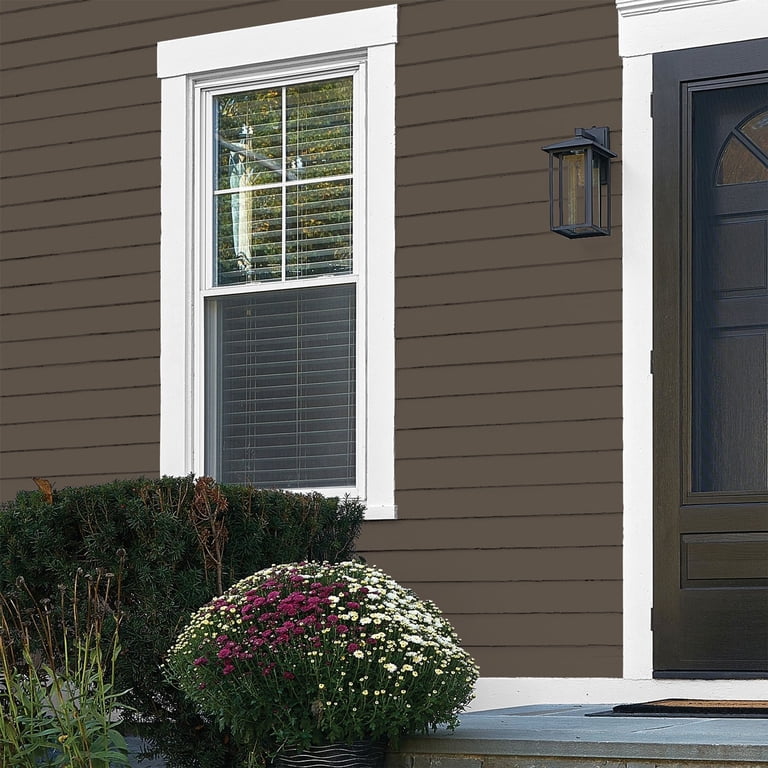 Glidden Fundamentals Cabin Fever Flat Exterior Paint & Primer photo 4