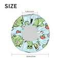 thumbnail image 6 of Disketp Cute Floral Frog Shower Caps,Reusable Shower Cap For Women, Double Layer Waterproof Hair Cap, Large Size For All Hair Lengths,For Girls Spa Home Salon Use, 6 of 9