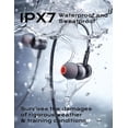 thumbnail image 5 of Auriculares Bluetooth, aptX-HD inalámbricos 5.0 auriculares Bluetooth CVC 8.0 micrófono con cancelación de ruido, auriculares intrauditivos con banda magnética para el cuello, 30 horas de reproducción, 5 of 5