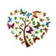 thumbnail image 2 of Arte de pared de Metal, decoración de pared, hierro en forma de corazón, de la vida, arte de pared, mariposa colgante para dormitorio, cocina,, 2 of 8