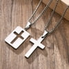 Minimalist Cross Necklaces Faith Pendant,simple Stainless S