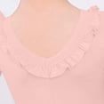 thumbnail image 5 of Girls' Solid Color Long Sleeved Round Neck Dance Practice Uniform Medium And Large Children's Jumpsuit, 5 of 5