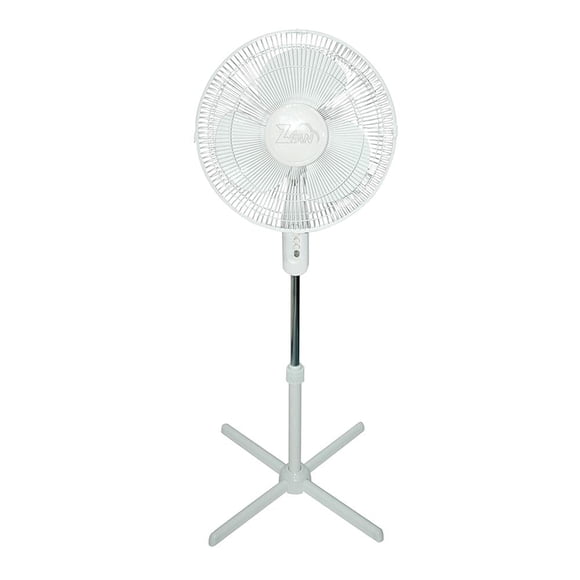 Ventilador de Pedestal Zfan 16 Pulgadas Blanco