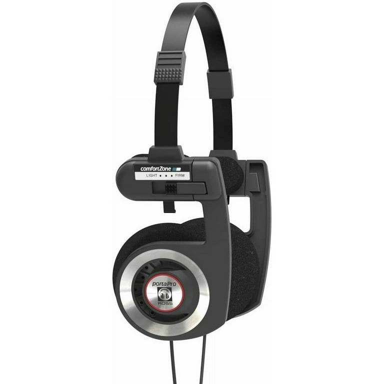 Koss Porta Pro Black On Ear Headphones with Case Black