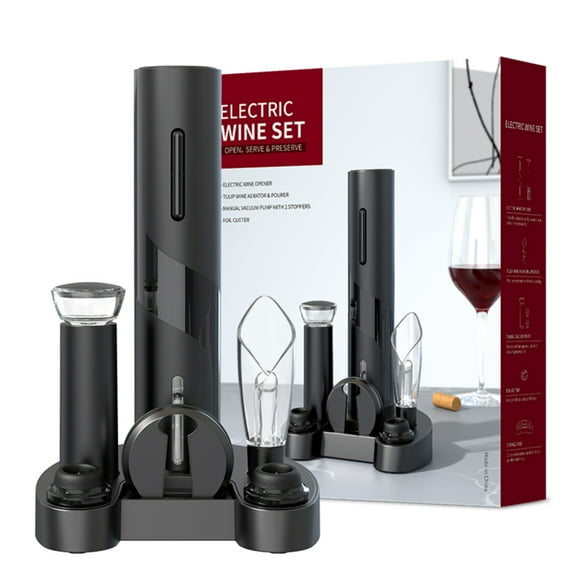 ANNIVERS Ouvre-bouteille Électrique Ensemble, Ensemble Ouvre Bouteille Électrique