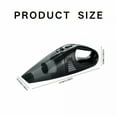 thumbnail image 2 of ZEPARO Handheld Vacuum Cordless Rechargeable 3-In-1 Dust Busters Cordless Rechargeable with Usb Charge High Power Portable Car Handheld Vacuum Cleaner Hand Vacuums for Car/Home/Pet, 2 of 7
