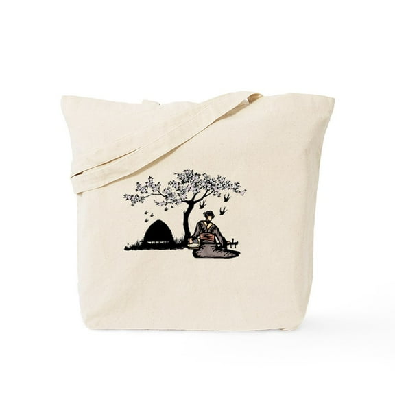 CafePress - Music With Bees Tote Bag - Unisex Canvas Tote Bag, Beige, 1-Piece