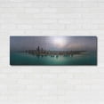 thumbnail image 3 of Luxe Metal Art 'Cloudy Winter in Chicago' by Luxe Portfolio, Metal Wall Art, 48"x16", 3 of 9