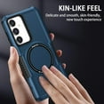 thumbnail image 6 of Magnetic Phone Case for Samsung Galaxy S23 FE (Not S23) Compatible with Magsafe, Military-Grade Shockproof Case with Built-in Magnet Circle for Samsung Galaxy S23 FE MS Navy Blue, 6 of 18