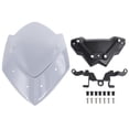 thumbnail image 3 of Parabrisas de motocicleta 2016 resistente elegir Claro gris Claro Yotijar parabrisas transparente, 3 of 3