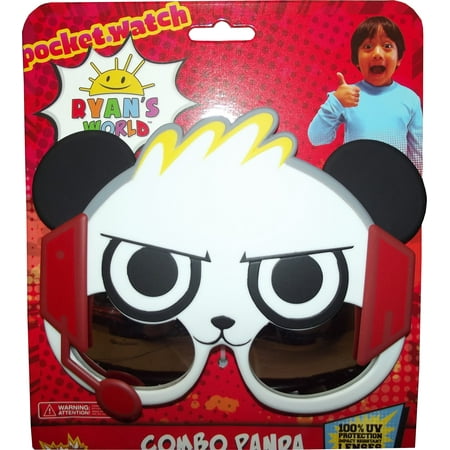 Sun-Staches Party Costumes Ryan Toys Review Combo Panda New