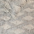 thumbnail image 3 of King Queen Twin Grey Decorative Full 68"x18" Bed Runner With Pillow Cover, Quilted Bed Scarf on Jacquard fabric - Graphitti Grey, 3 of 3