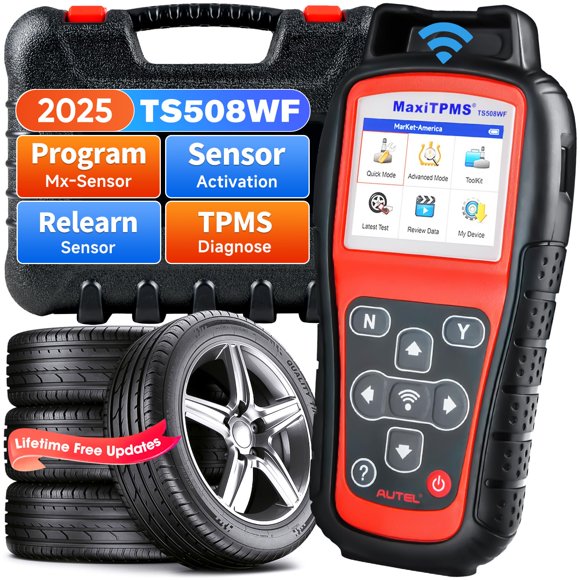 Herramienta de Programación TPMS Autel MaxiTPMS TS508WF WiFi Versión 2025