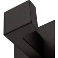 thumbnail image 5 of Soporte para secador de pelo para el hogar, ganchos para toallas, acero inoxidable Sus 304, acabado en negro mate, gancho de pared multiusos, autoadhesivo de 3m, 5 of 5