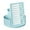 Blue, variant on Multifunctional 360° Rotating Pen Holder, With Daily Schedule To Do List Board, Rotating Pencil Cup With Stickers For Home Office, Blue