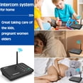 thumbnail image 3 of Wireless Intercom System QNIGLO 5280ft Long Range for Home, 3 of 7