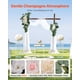 thumbnail image 2 of VEVOR Kit de arcos de flores artificiales para boda (paquete de 4) con tela de 6,4 m, ideal para ceremonias y recepciones, como decoración de fondo (blanco), 2 of 9