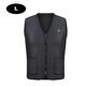 thumbnail image 1 of Chaqueta calentadora de cuerpo sin mangas con chaleco de calefacción eléctrica USB con 3, 1 of 8