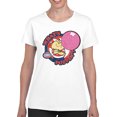 thumbnail image 2 of Officially Licensed Dubble Bubble What's Poppin' Vintage Gum Cartoon Women's T-shirt, 2 of 3