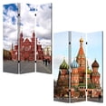 thumbnail image 3 of 1" x 48" x 72" Multi Color Wood Canvas Russia  Screen, 3 of 3