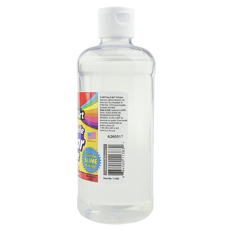 Washable Clear Glue, Slime & Craft Glue, 8 Ounce Bottle Pack – Fararti