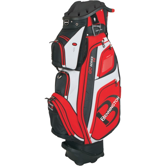 Bennington QO14 Quiet Organizer Golf Cart Bag Red