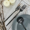 thumbnail image 6 of Elyon Tableware® 20-Piece Matte Black Flatware Set, Stainless Steel, Thin Handles, Service for 4, 6 of 7