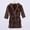 Brown, variant on OGLCCG Boys Girls Bathrobe Plaid Printd Soft Towel Hooded Robe with Pockets for Kids Terry Cloth Robes Sleepwear 3-12 Years