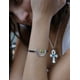 thumbnail image 4 of Pulsera Glowa de plata y piedra peridoto de Pakistán GLOWA Pulsera, 4 of 4