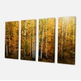 thumbnail image 2 of Forêt d'Automne Colorée Jaune - Impression sur Toile d'Art Forêt, 2 of 3