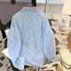 thumbnail image 5 of Sudadera con cremallera,Camiseta de verano de manga larga con cuello redondo para mujer, corte cómodo e informal, mezcla de algodón suave, largo regular para usar en casa, sopatenor, 5 of 7
