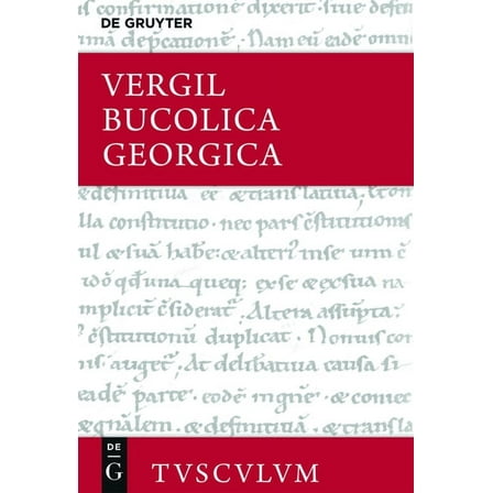 Sammlung Tusculum Bucolica, Georgica / Hirtengedichte, Landwirtschaft, (Hardcover)