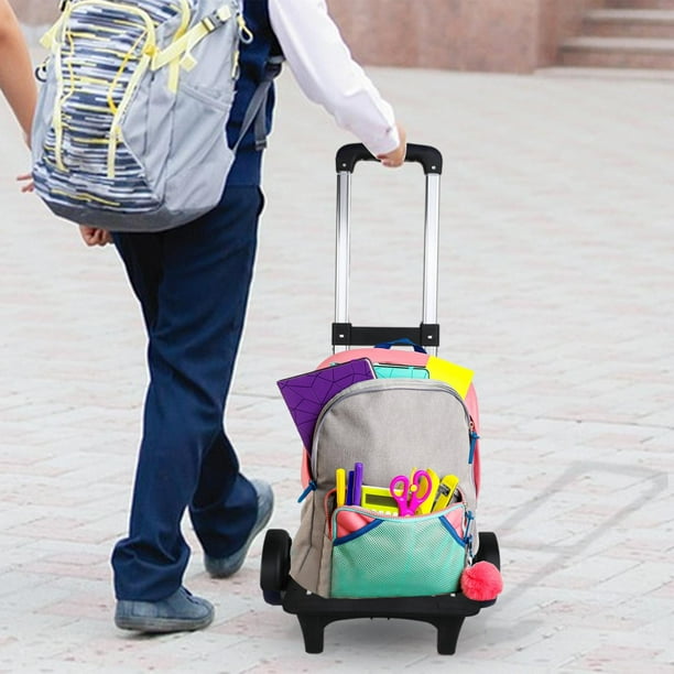 Portable wheels for backpack 2025
