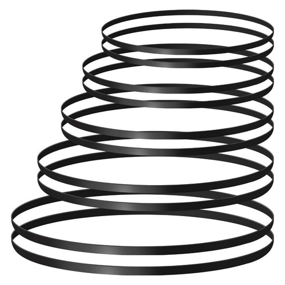 10 Pack Record Player Belt Rubber Drive Bands Record Player Drive Belts Turntable Repair Part Rubber Texture for Player