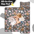 thumbnail image 4 of Cute Boxer Dog and Flowers Florals Toddler Nap Mats for Kids Preschool,Sleeping Mat Bag or Kids,Toddler Sleeping Bag,Toddler Nap Mat or Daycare, 4 of 6