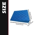 thumbnail image 7 of lacooooppia 2 Pieces Yoga Brick Foot Incline Board EVA Squat Wedge Block Calf Stretcher Slant Board Heel Elevated Function Suitable for Fitness Training Home Workout Studio Sessions Travel blue, 7 of 7