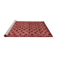 thumbnail image 2 of Ahgly Company Machine Washable Indoor Rectangle Abstract Red Modern Area Rugs, 8' x 12', 2 of 4