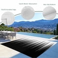 thumbnail image 3 of Black White Outdoor Rug for Patio/Deck/Porch, Non-Slip Large Area Rug 4 x 6 Ft, Modern Geometric Abstract Gradient Striped Indoor Outdoor Rugs Washable Area Rugs, Reversible Camping Rug Carpet Runner, 3 of 8