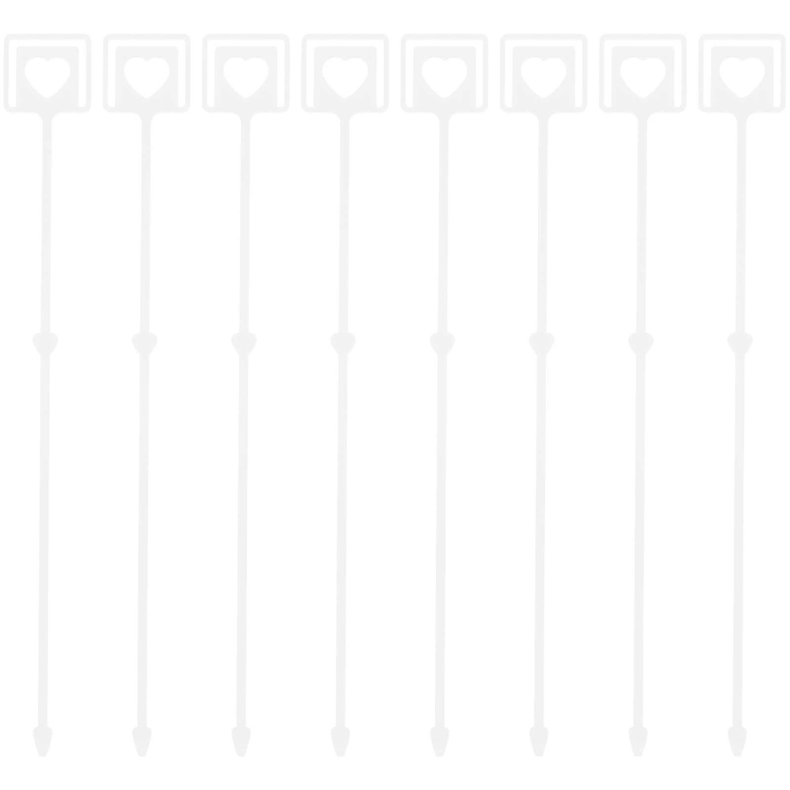 RENACLIPY Memo Clip Transparent, Easy to Use, Firm Stand, Ideal for Party Decor, 150Pcs