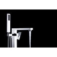 thumbnail image 3 of Anzzi Fs-Az0037 Khone Floor Mounted Tub Filler Trim - Chrome, 3 of 5